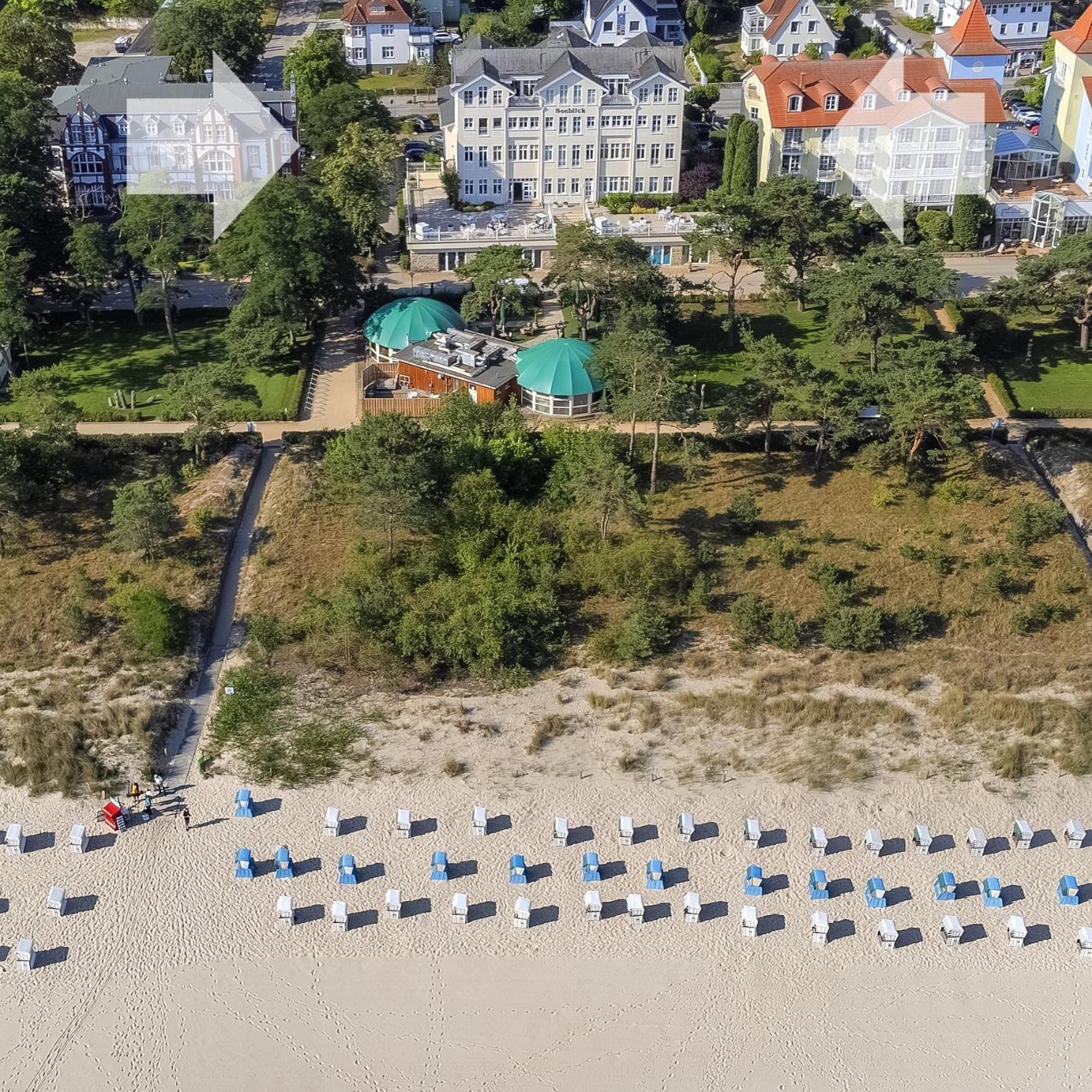 Haus Seeblick Hotel Garni & Ferienwohnungen Zinnowitz Zewnętrze zdjęcie